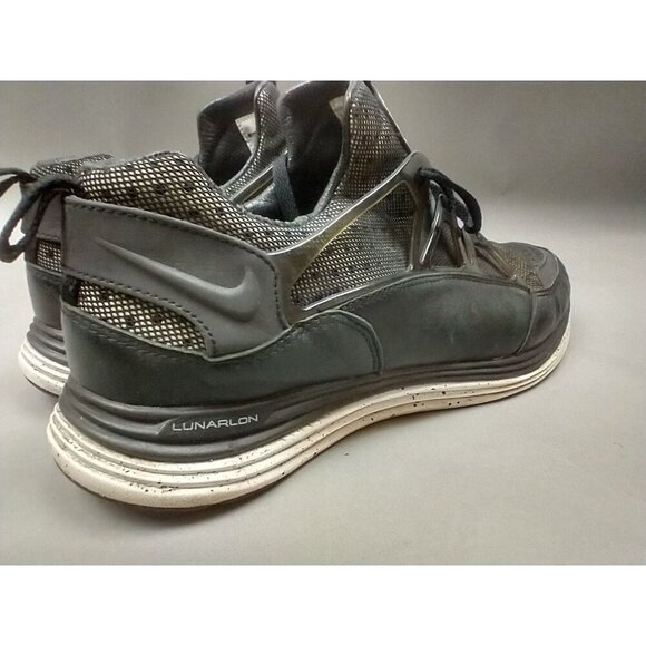 Nike Men's Lunar Huarache Light SP Black White Fashion Shoes 776373-001 / US 12 - Picture 14 of 15